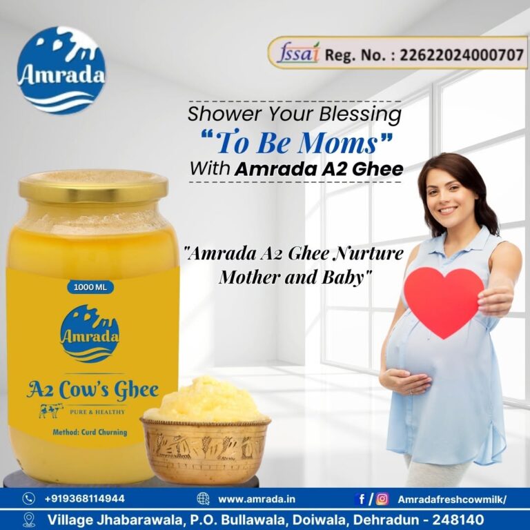 Why Amrada A2 Products Are a Gift of Purity, Health & Tradition