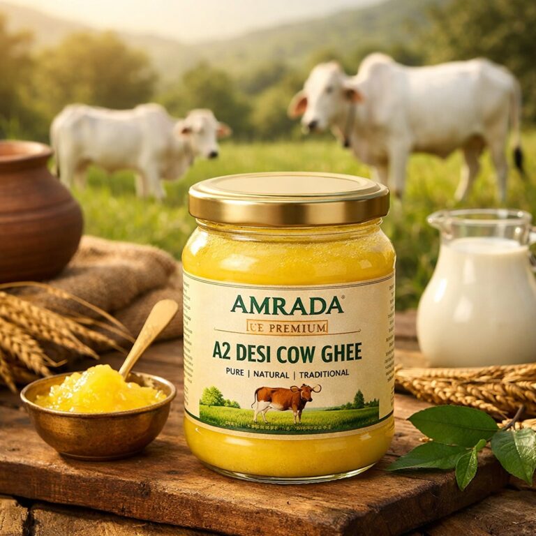 Where to Buy Bilona Ghee in India | Pure A2 Bilona Ghee by Amrada