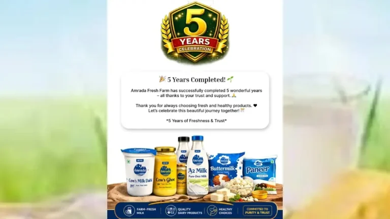 Amrada Dairy Products 5 year celebration