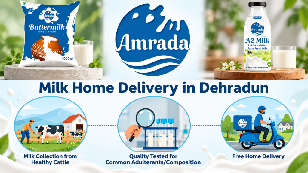 Milk Home Delivery in Dehradun