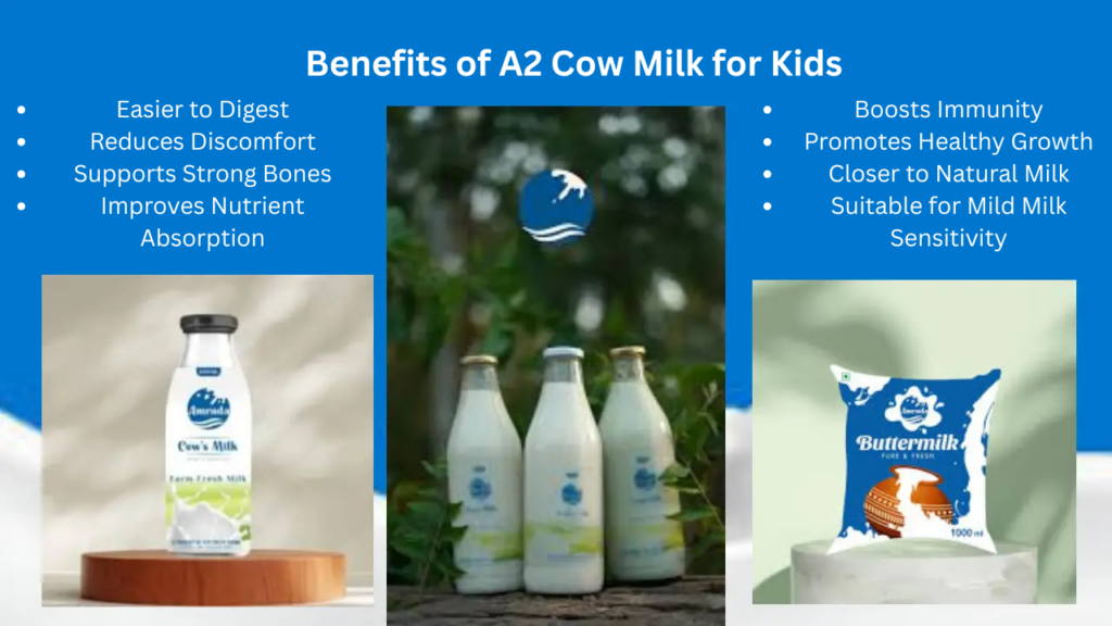 Benefits of A2 Cow Milk for Kids